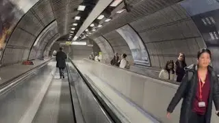 London Underground Ride Waterloo station to London Bridge Station.