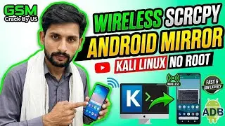  GSM_By_US 🔥 SCRCPY Kali Linux Setup | Wireless Android Screen Mirroring Without Root #like 