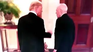 Trump says something to Justice Kennedy that shocks him