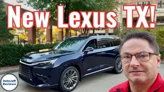 Lexus TX 2025 года &mdash; лучший трёхрядный автомобиль? Полный обзор снаружи и внутри!