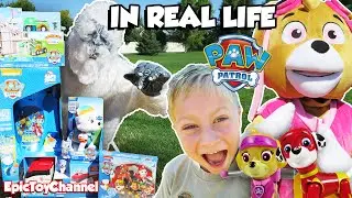 GIANT PAW PATROL Surprise & Paw Patrol Rescue IN REAL LIFE & New Paw Patrol Toys by Epic Toy Channel