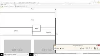 Preview website template in the browser for mobile or tablet view