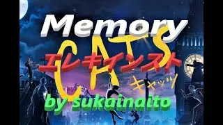 「  M e m o r y  」♬😽♬（ メモリー  )    🎸 エレキインスト  electric guitar・ instrumental    ( 優しく、ソフトに、演奏しました )