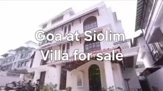 Villa for sale at Siolim. Area : 400 sq mts. Contact: 88888 06964 