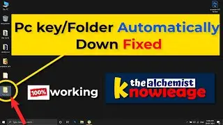 Pc key/Folder Automatically Down Fixed || 100% working || Hindi || keyboard problem fixed