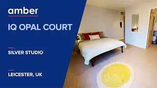 Room Type Silver Studio | iQ Opal Court | Student Accommodation in  Leicester | UK | amber