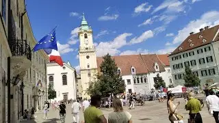 Bir g&uuml;nde Slovakya'nın Başkenti Bratislava... Ufo G&ouml;zlem Merkezi ve Bratislava'nın bilinmeyenleri...