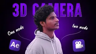 After Effects 3D Camera  Tutorial in tamil 🎥 | Beginner Ep 10 | #aftereffectstutorial #videoediting