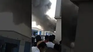 Dubai jubbal Ali freezone warehouse mein aag lagi #dubai #ZamanavlogsZ9