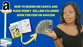 How To Design Kids Flower Color Activity Book on Canva