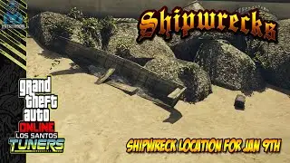 Shipwreck Location For Jan 9th 2026 | GTA Online | Los Santos Tuners DLC