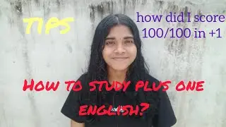 How to study Plus one English?Tips and tricks Pls SUBSCRIBE ❤️#chemistry #english #plusone #science 