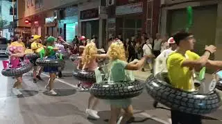 Desfile multicolor en Rojales (Alicante)