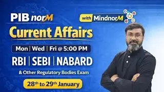 PIB Current Affairs | PIB Manish Sir | PIB for RBI, NABARD, SEBI Grade A | RBI Grade B Preparation
