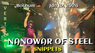 Nanowar of Steel - Snippets @Matrix, Bochum, DE 🇩🇪 January 10, 2026