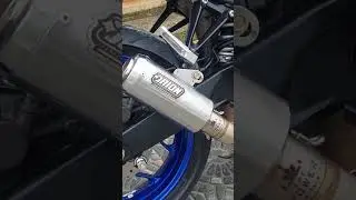YAMAHA R3 WITH SLIP ON EXHAUST / ORION MUFFLER #yamahar3 #exhaustpipe #vmax #motorcyclelife