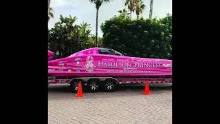 HAMILTON, BERMUDA 🇧🇲 HAMILTON PRINCESS HOTEL , RACE BOAT (video) 