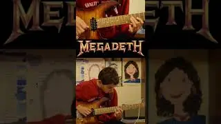 Symphony of destruction guitar solo (Cover by Andrea Redolfi)