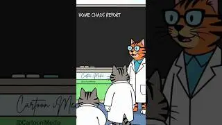 Home Chaos Report | Funny Cartoon Shorts | Hilarious Conversations in Animation 😂 #Shorts