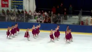 Skyliners Synchronized Ice Skating - Junior Short Program - Porter Classic (Michigan) 2011