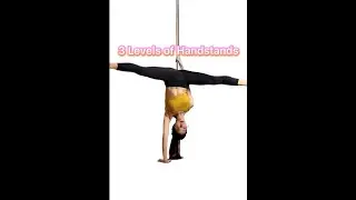 3 Levels of Pole Handstands