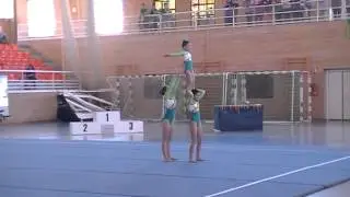 Club Acróbatos de Granada, Sofía, Eva y Montserrat