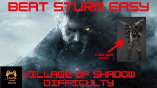Beat Boss Sturm easy - Village of Shadows - Resident Evil 8 Village (Propeller Boss)