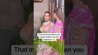 Global Icons Meet: Kim Kardashian & Ambani Family at the Grand Wedding ✨
