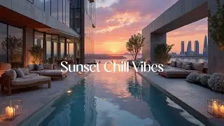 Закат на крыше ~ Элегантный Deep House микс ~ Опыт роскошной лаунж-музыки