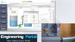 PLC HARDWARE CONFIGURATION.Connection PLC and HMI with CP343-1.PART 1