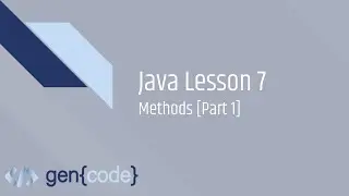 Java Methods (7)