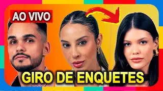 🟧 BBB 25: Giro de enquetes &uacute;ltimo pared&atilde;o Jo&atilde;o Pedro l Renata I Vit&oacute;ria Strada #BBB25 AO VIVO