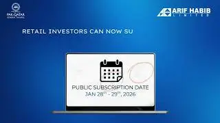 Pak Qatar General Takaful | Public Subscription | How to Apply via CDC e-IPO | Jan 28 & 29, 2026