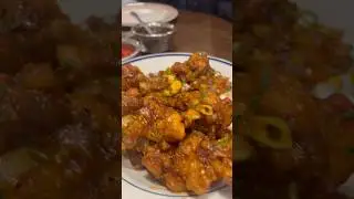 Gobi Manchurian in 5 star Indian restaurant, Indianapolis