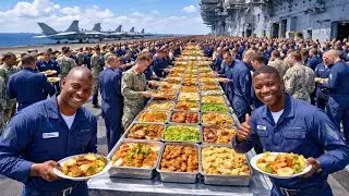 How Aircraft Carrier Sailors Eat, Sleep & Survive for 6 Months at Sea
