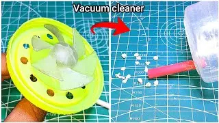 How To Make Vacuum Cleaner At Home | How To Make Dc Motor Vacuum Cleaner 💡