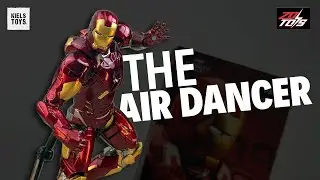PENARI ANGKASA KOK GAGAH GINI | INI REVIEW ZD TOYS IRON MAN MARK 09 A.K.A AIR DANCER