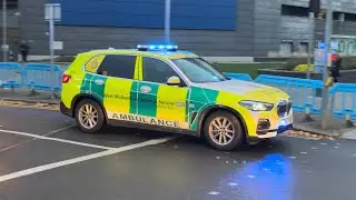 WMAS & WMP Arriving And Leaving An Attempted Su*cide Scene In Coventry City Centre