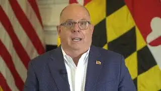 Maryland Gov. Larry Hogan Addresses Class of 2020 FSU Political Science Graduates.