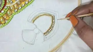 pagdi attachment for krishna ji ll pag attachment Making tutorial ll