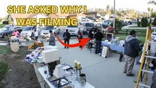 Confronted at a Garage Sale: Wait Until You See What Happens.....