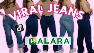 MUST HAVE HALARA VIRAL DEMIN FLEX JEANS| Jasmine Valdez