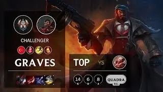 Graves Top vs Vladimir - TR Challenger Patch 10.12