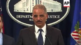 Attorney General Eric Holder commented on the missing Malaysian aircraft Wednesday. Holder said the