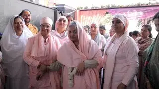 धर्म सेवा कुंज में दिल्ली(गांधी विहार) से पूज्य श्री बाबा जी एवं उनके साथ आए संतजनों का भव्य स्वागत🙏