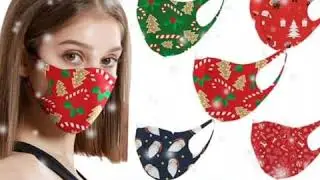 Colourful Printing Breathable Cotton Face Masks Nose & Mouth Adjustable | Face Masks