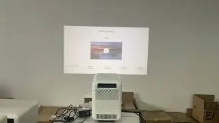 How to zoom the screen of BYINTEK LOVE U4 1080P version projector