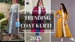 Spring/ summer collection 2023 | Coat kurti designs | kurti designs 2023 |Eid special | fashion fuel