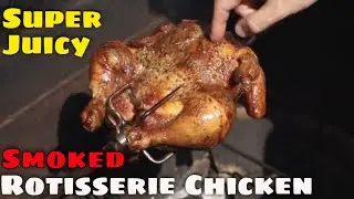 Smoked Rotisserie Chicken - Kamado Cooking on Komodo Kamado 32
