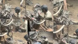 These wooden blocks were littered all over the bridge.#woodworking #wood #carpentry #diy#usa 